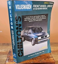CHILTON'S Repair Manual Volkswagen Front Wheel 1974-1989 #8663 Wiring & Vacuum