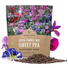 Sweet Pea Seeds Royal Mix - Bulk 1 Ounce Packet - Over 350 Seeds - Large Frag... 297.60 per gallon
