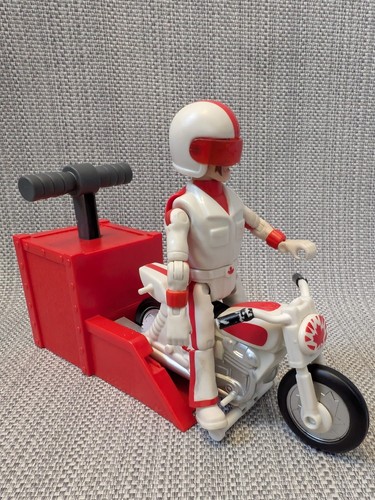 Disney Pixar Toy Story 4 Duke Caboom Figur & Launcher 2018 Mattel