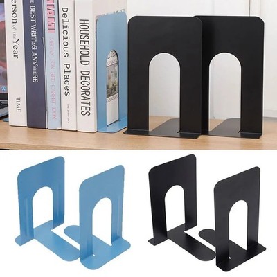 1pcs Bookends Metal Large of Heavy Duty Book End Stand Support For Shelf