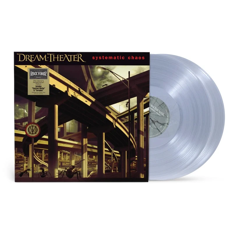 Dream Theater Systematic Chaos (Rocktober 2025) (Vinyl) 12" Album (Clear vinyl) - Image 2 of 2