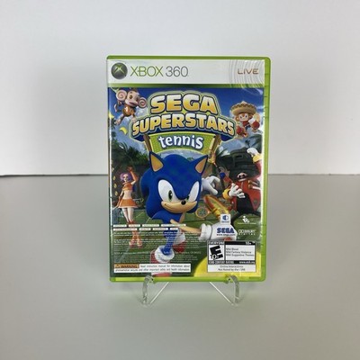 Sega Superstars Tennis (Xbox 360, 2008) w/ Live Arcade Disc - Complete Tested