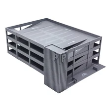Outland Models Miniatures 4-Story Car Parking Building 1:87 HO Scale