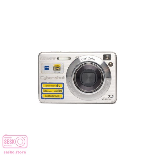 Sony Cyber-shot DSC-W120 7.2MP Silver Digital Camera Good - Picture 3 of 8