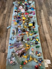 100 Piece Vintage Lot 80s 90s McDonald Burger King Happy Meal Kids Toys Disney