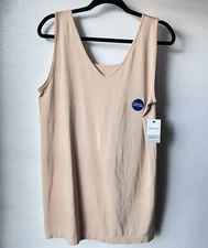 NINE WEST Womens ESSENTIAL TANK TOP Size 3X  SEAMLESS STRETCH Reversible NEW