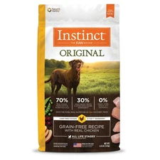 Instinct Grain Free Dry Dog Food With Chicken High Protein Natural Kibble 4Lb