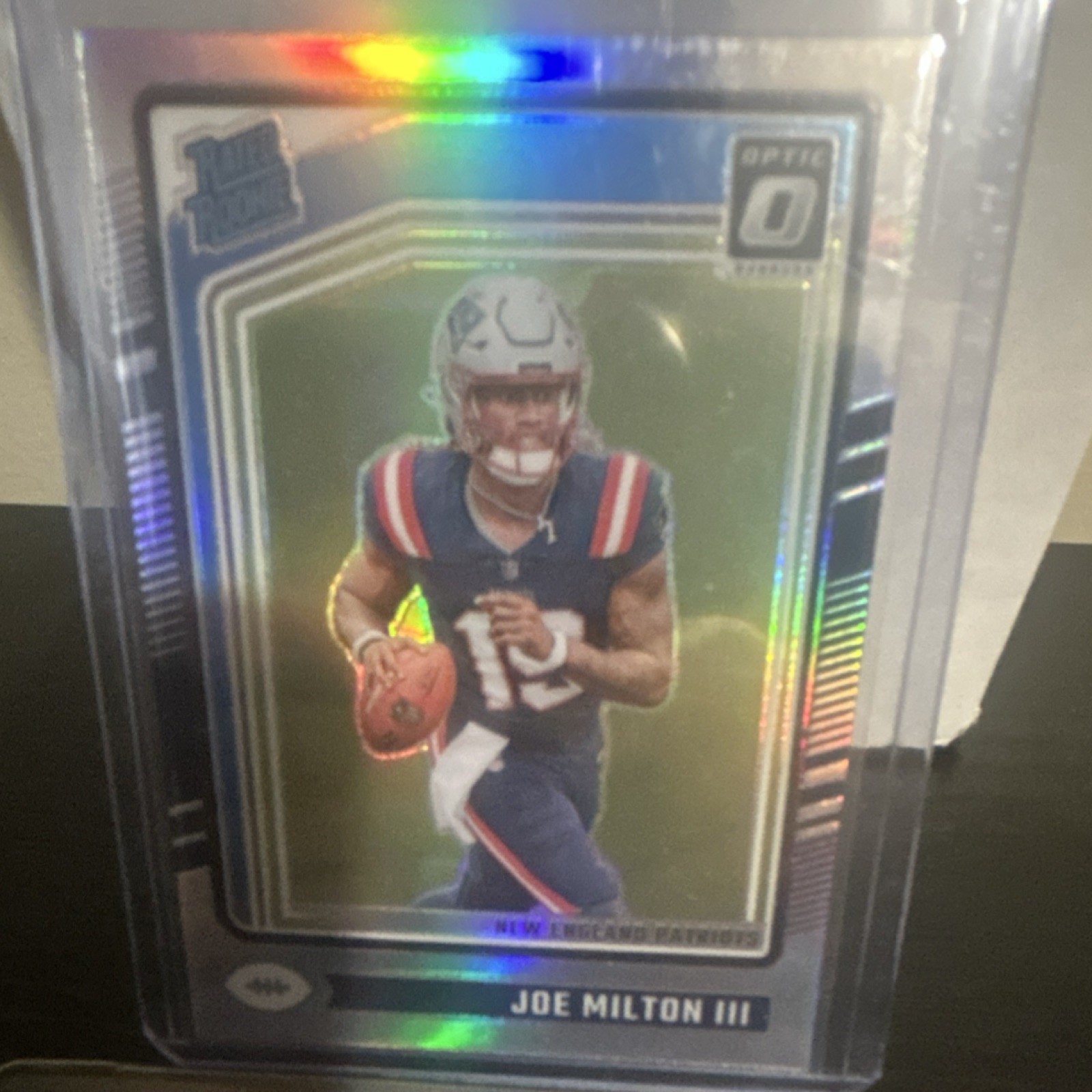 Panini 2024 Donruss Optic Rated Rookie #255 Joe Milton III Patriots NFL Card