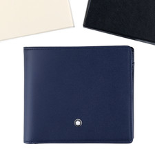 Portafoglio Montblanc Leather Goods Meisterstück 4cc ID: 126209 portafoglio Navy