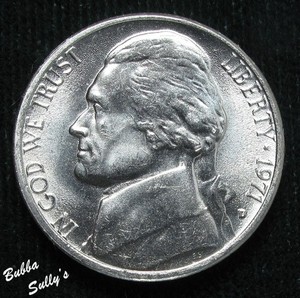 1971 D Jefferson Nickel UNCIRCULATED Full Steps
