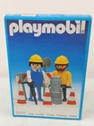 Playmobil 3368 Road Workers W Accessories Vintage 1985 West Germany Sealed