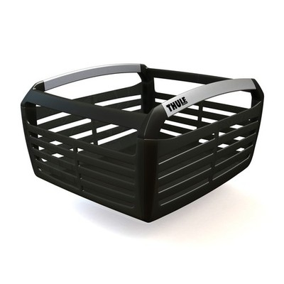 Thule 100050 Fahrradkorb Pack`n Pedal, Alu, 39 x 30 x 20 cm, schwarz