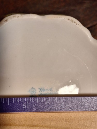 Antique Nippon Biscuit Jar Hand Painted Raspberries Gooseberries w/ Lid Japan - Picture 13 of 13