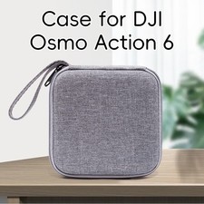 Storage Bag EVA for DJI OSMO Action 6 Camera Portable Case Accessories Travel