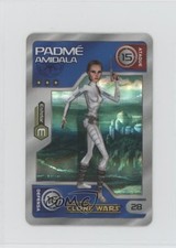 Mini tarjetas Sabritas Star Wars The Clone Wars 2009 Padme Amidala #28 07qw