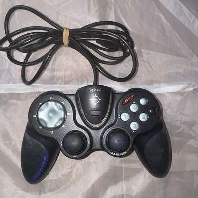 Saitek P990 Dual Analog PC Joystick USB Controller FPS Mouse Lock for Video Game