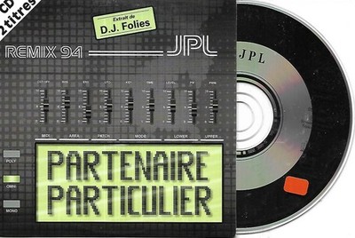 CD KARTON CARDSLEEVE 2 TITEL JPL PRIVATER PARTNER REMIX 94 VON 1994