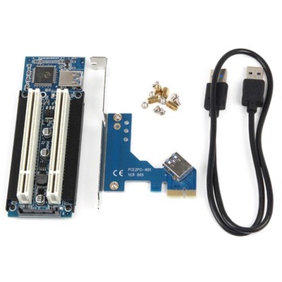 PCI-E-Zu-PCI-Adapterkarte PCIE-Zu-2-PCI-Steckplatz-UnterstüTzung Capture-Ka6495