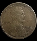 1914 S Lincoln Wheat Cent Penny Very Fine VF Coin