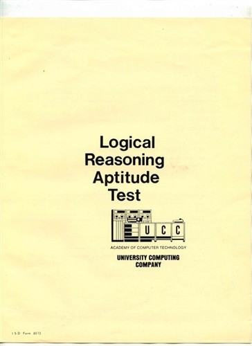 Logical Reasoning Aptitude Test Academy Computer Technology University Computing