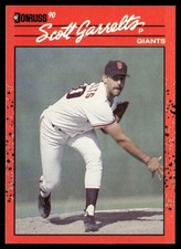 Scott Garrelts 1990 Donruss 217 base Baseball LP