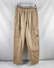 Adidas Pants Mens Small Tan Enjoy Summer Cargo Pants IT8191 NWT