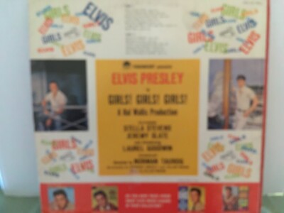 Elvis Presley Girls! Girls! Girls! UK盤LP Elvis Presley – Girls! Girls! Girls! – Vinyl (LP, Album