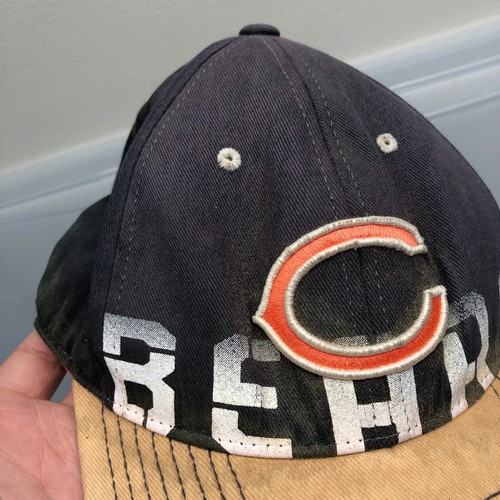 Reebok Chicago Bears Hat Blue Size Mens Large XL Baseball Cap NFL Football Team - Picture 2 of 10
