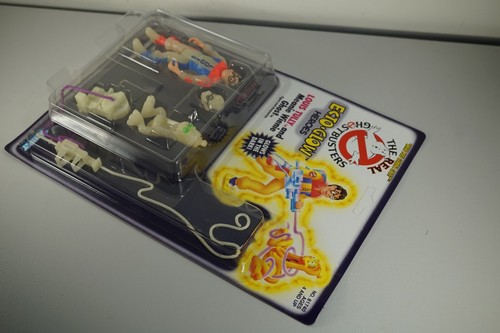 GHOSTBUSTERS ECTO-GLOW Hero Louis Tully 1995 Kenner MOC Rare Case Fresh - Picture 8 of 11