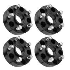 (4) 1.5" 5x5 Hubcentric Wheel Spacers 14x1.5 For 2019-2022 Jeep Wrangler 2018 JL