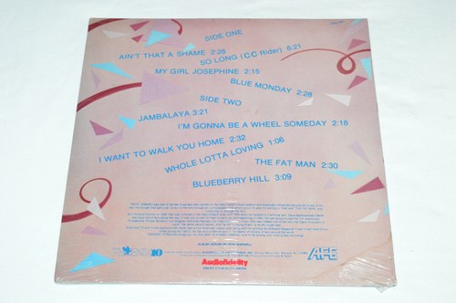 FATS DOMINO Self-titled LP 1982 NEW SEALED Phoenix 10 Records USA PHX-344 Vinyl - Picture 2 of 2