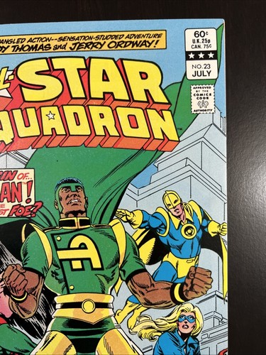 All-Star Squadron #23, sehr guter Zustand bis sehr guter Erhaltungszustand/NM, KEY - 1. App Amazing Man DC 1983 5 $ Versand - Bild 6 von 10
