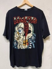Misfits Band Rock Retro Graphic Short Sleeve Black Unisex Tshirt Reprint S-5XL