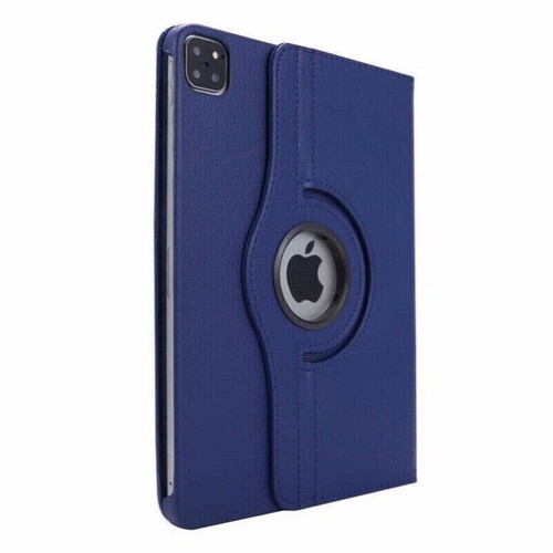 Leather Case For iPad Pro M4 Air M2 11" 13" 2024 Flip Stand Cover 360° Rotating - Picture 13 of 53