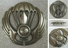 Fregio Basco "9° RGT. D'ASS. PARACADUTISTI INC. COL MOSCHIN" - Anni' 90 - Rarità