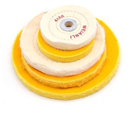 Polishing Buffing Pads Wheel Buffer Pad Drill Kit Grinding Disc Hole Dia 3/16mm - Picture 5 of 6