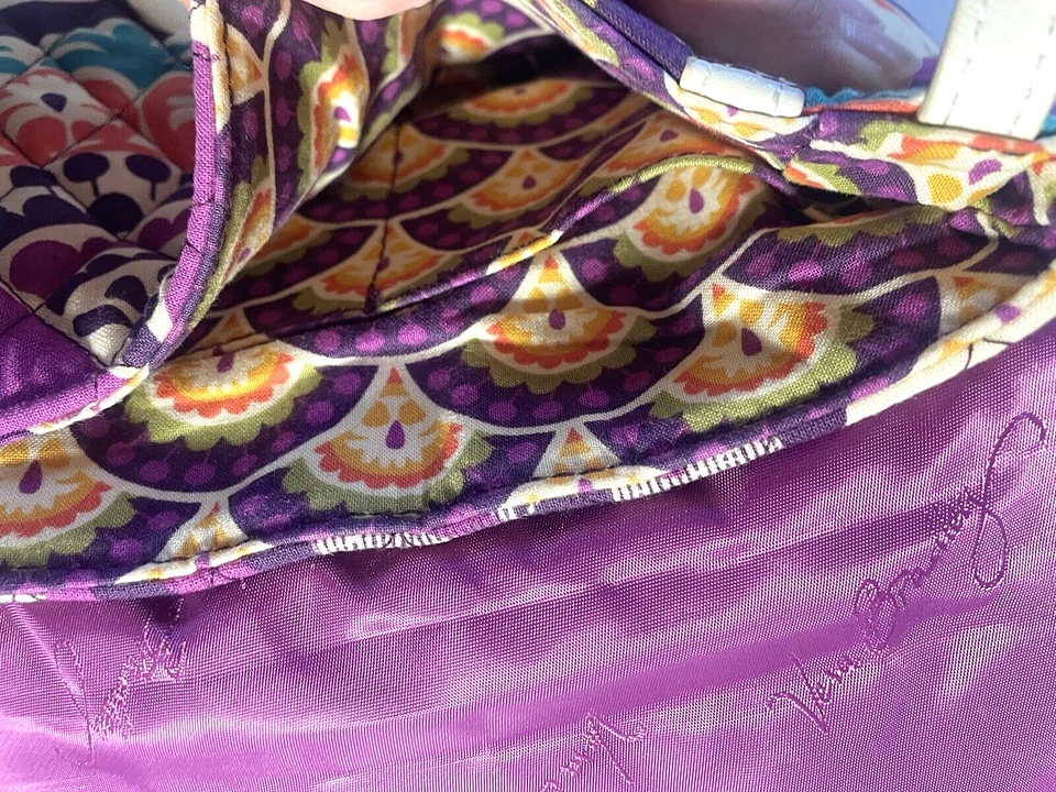 Vera Bradley Cartera Bolsos de Hombro Bandolera Floral Acolchado Multicolor Foto 4 de 4