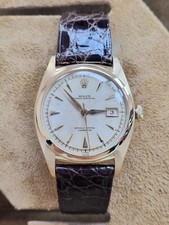 Rolex Oyster Perpetual Ovetone Vintage 36mm 18k gold case 1953 Red Calendar dial