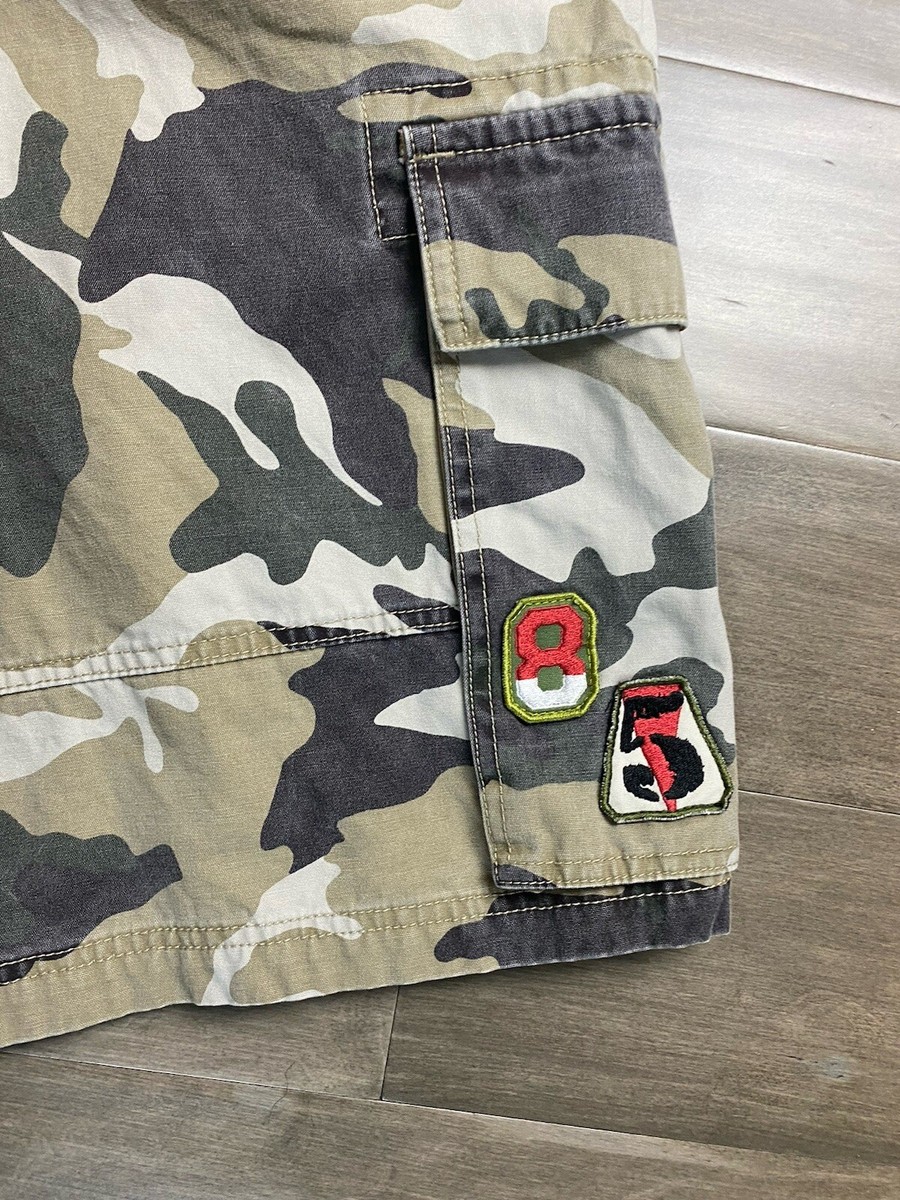 Jnco Camo Cargo Shorts 36W x 13 Inseam Skater 90s Y2K Baggy Jnco Camo Cargo Shorts 36W x 13 Inseam Skater 90s Y2K Baggy