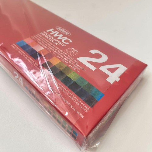 Holbain Transparent Watercolor Paint 5ml Granulating Colors 24 ColorS WG591 New - Picture 2 of 3