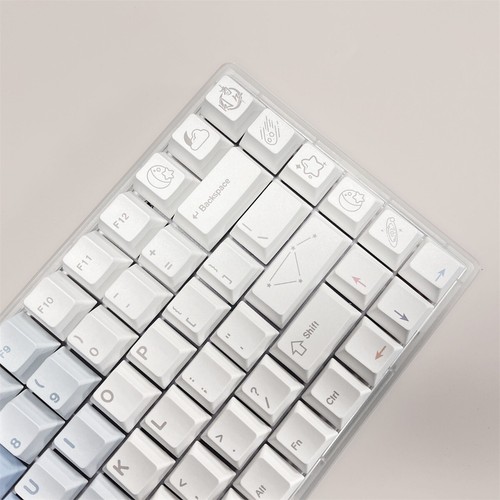 Aurora Rainbow Gradient Keycap Set | Cherry MX | Mechanical Keyboard | PBT - Picture 5 of 10