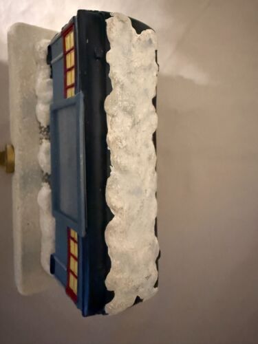 Hallmark Polar Express Stocking Hanger Photo Blue Passenger Train Please Read - Picture 2 of 9