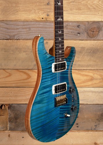 PRS 10-Top Custom 24-08 Electric Guitar Carroll Blue w/ Case - Picture 2 of 9