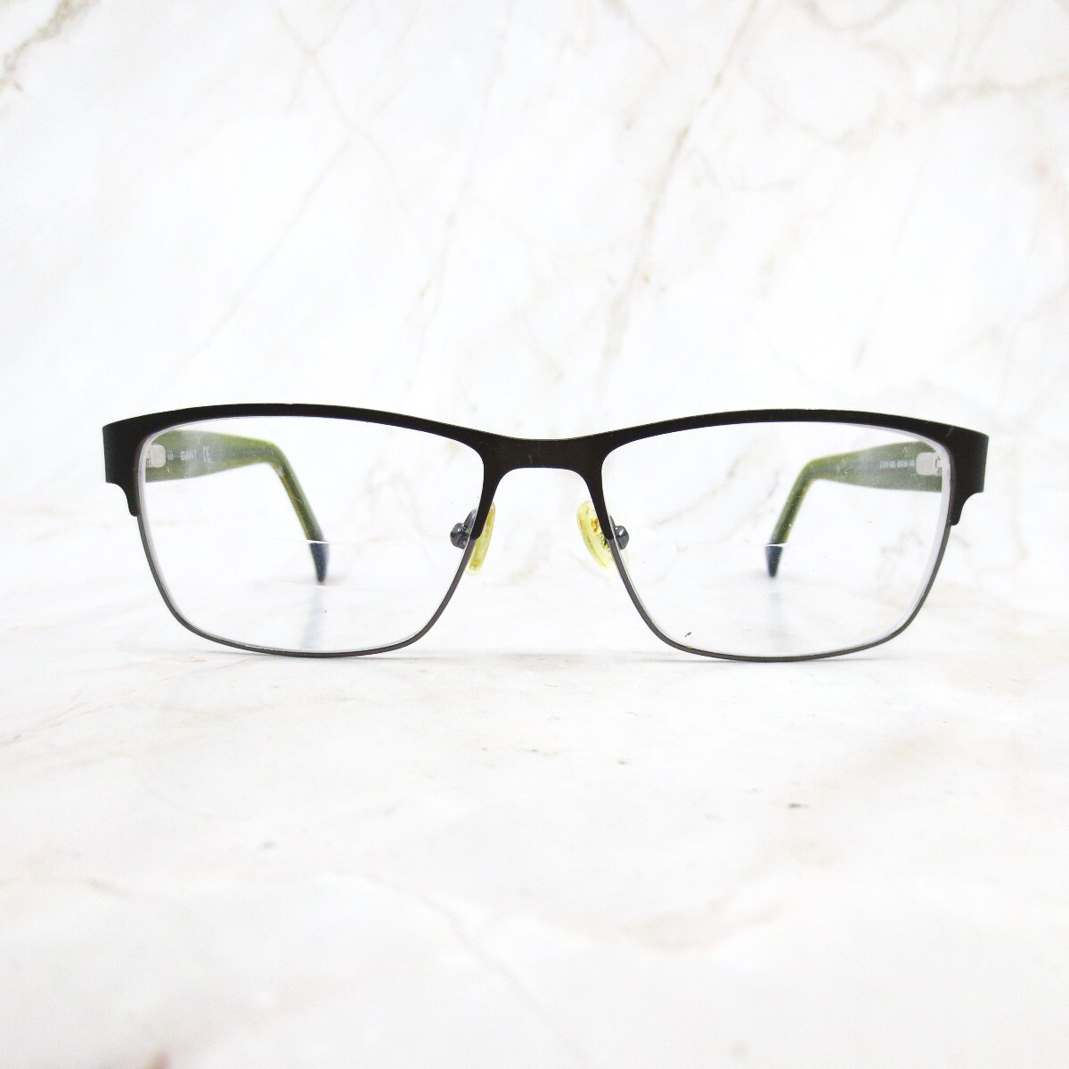 Gant Eyeglasses Frame Sol G3018 Women's Black Metal Square Half