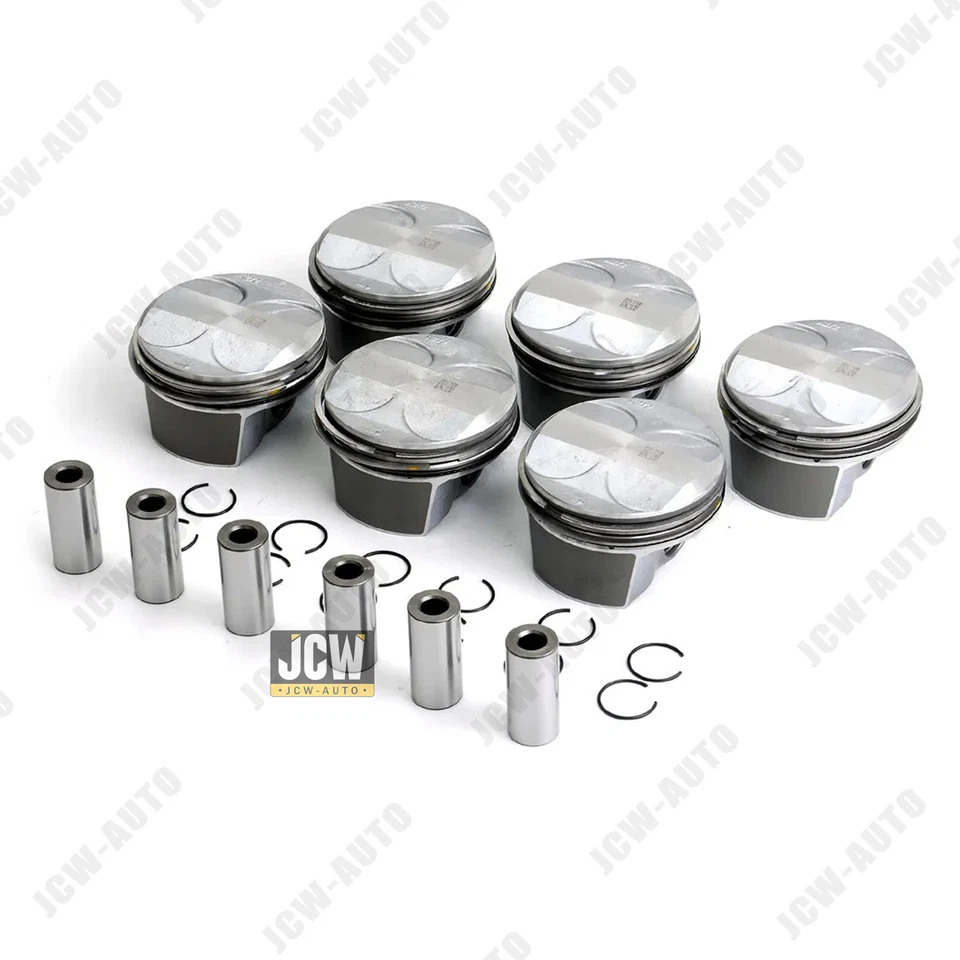 Juego de pistones mahle 2720301018 para Mercedes-Benz E280 C300 GLK300 3.0 V6 Foto 3 de 4