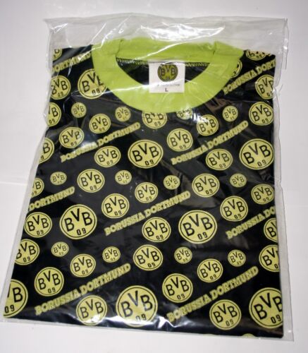 BVB T-Shirt  Gold - schwarz Hemd Logo Stadion Borussia Dortmund BVB Fanartikel - Bild 1 von 1