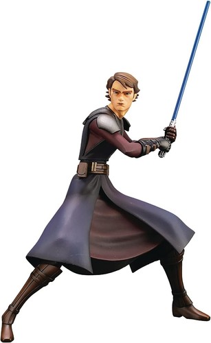 Star Wars Anakin Skywalker The Clone Wars Figure ArtFX+ Statue - Picture 1 of 5