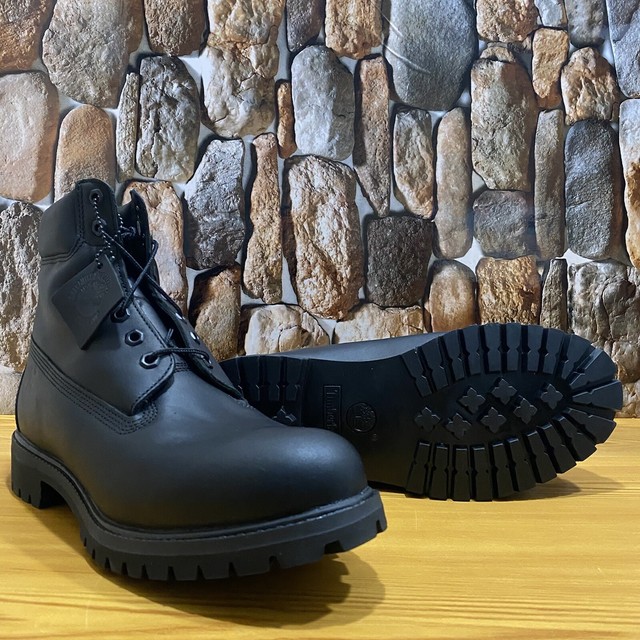 Timberland 6 Premium Boot Mens Black Leather Casual Dress BOOTS Shoes 12  for sale online | eBay