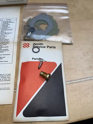 FACET/ZENITH CARBURETOR KIT P/N K2152.