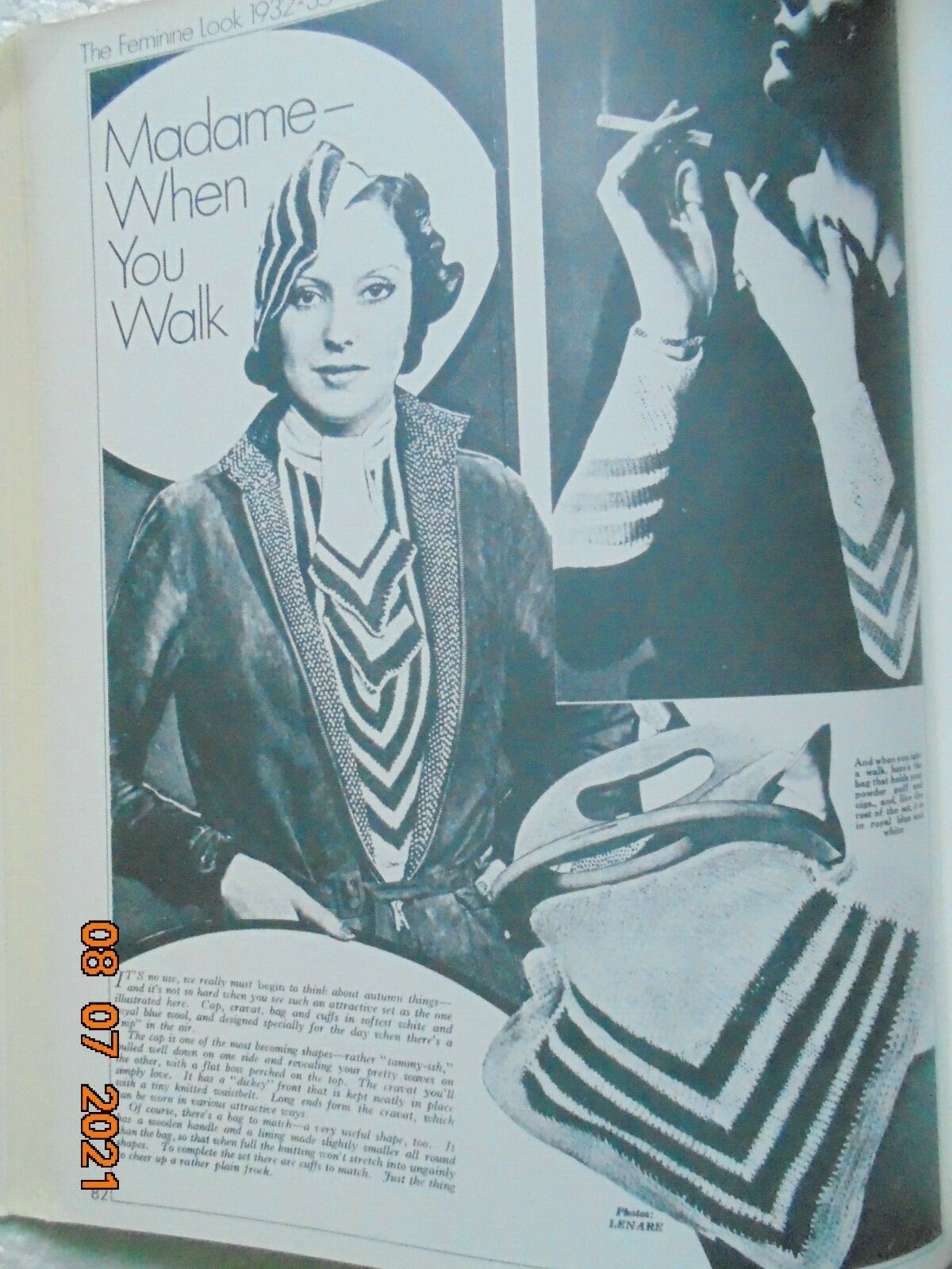 A Stitch in Time book Knitting and crochet patterns from 20s 30s & 40s Tania, de nieuwste baan